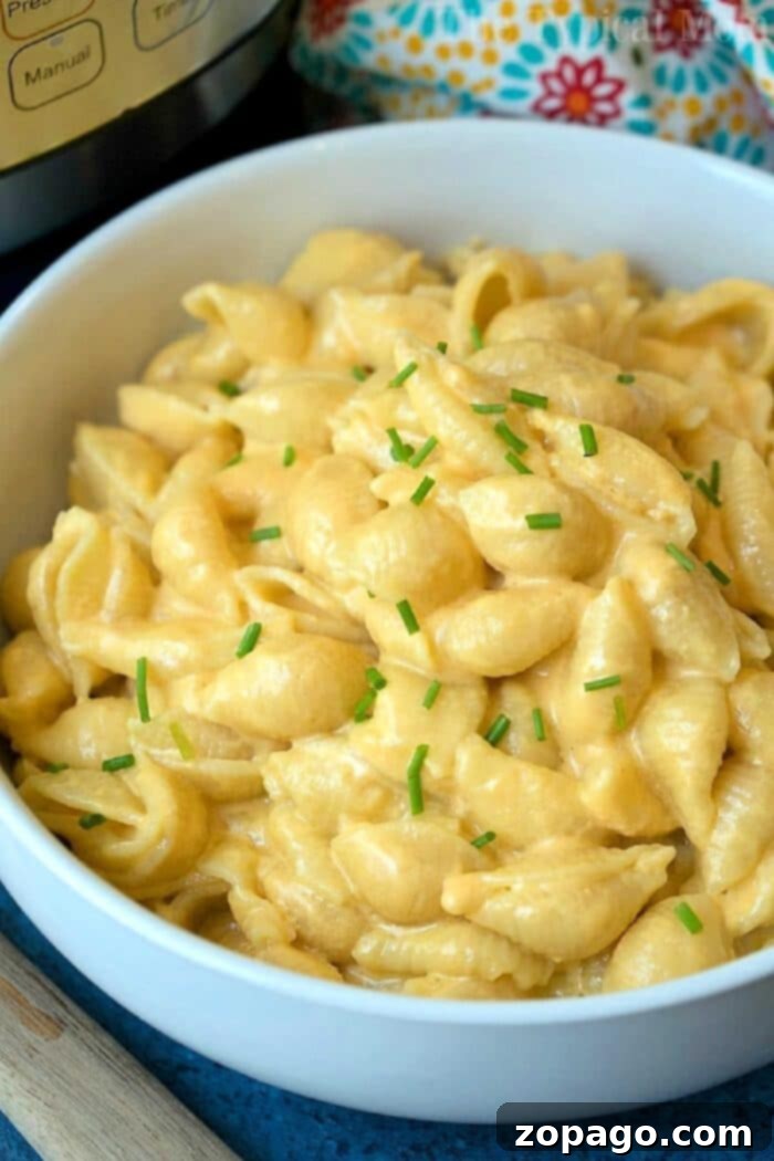 Creamy Instant Pot Mac and Cheese 5 Hearty Instant Pot Baked Mac and Cheese, ready to serve