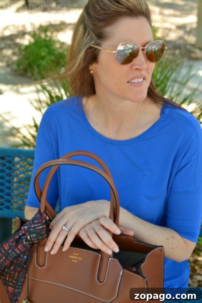 What moms really want, but don't want to ask for from others. The secret is out and the guessing can stop! A London Fog purse, a thoughtful gift for a mom who appreciates organization and style.