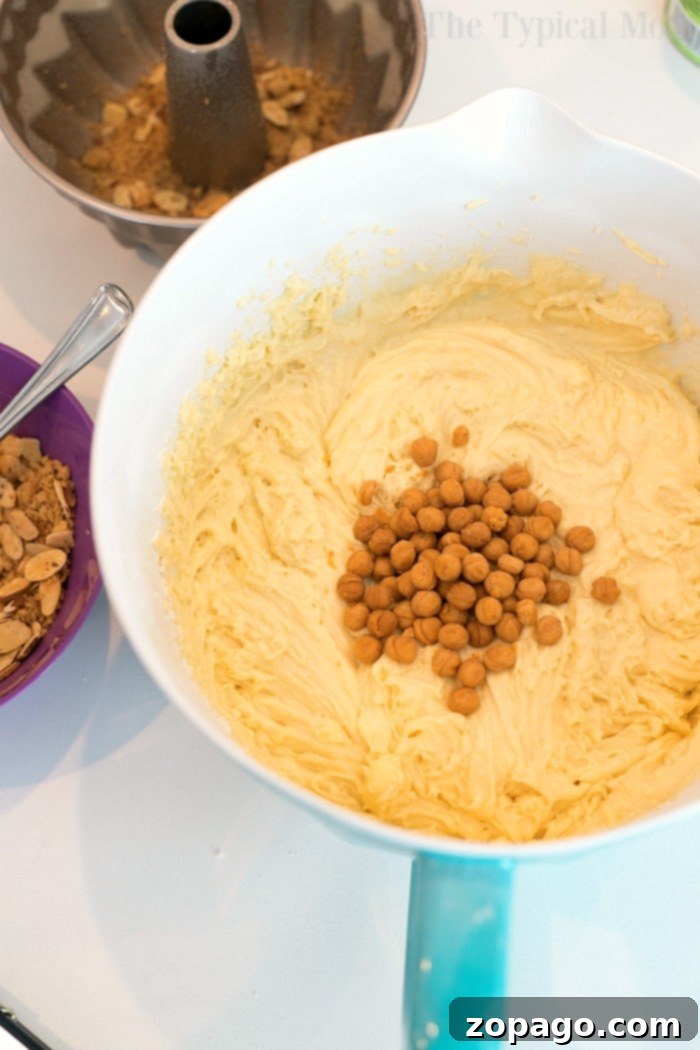 Instant Pot coffee cake is amazing! Bake it in the oven or in your pressure cooker with some coffee for the perfect breakfast. Caramel coffee cake comes out moist with all of the flavors locked in and I love it so I can bake during the summertime and not heat my house up! #coffeecake #instantpot #pressurecooker #breakfast #instantpotrecipes #thetypicalmom #caramel #cake Instant Pot Coffee Cake, fresh out of the pressure cooker