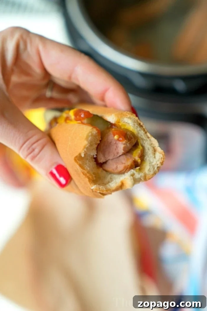 Effortless RV Cooking Adventures 9 Instant Pot Hot Dogs 3, quick and easy RV meal