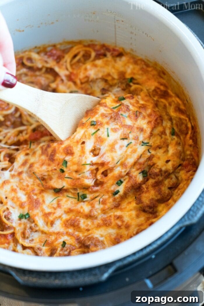 Quick Instant Pot Spaghetti Sauce 3 pressure cooker spaghetti and meatballs