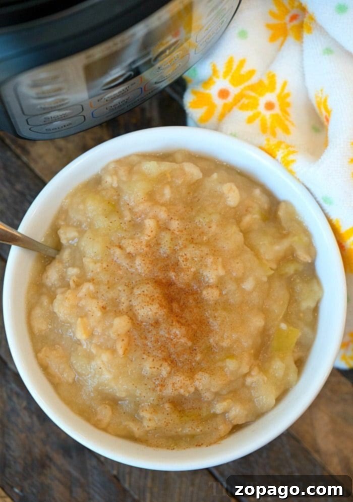 Homemade pressure cooker applesauce: delicious, healthy, and perfect for the whole family's enjoyment. Flavorful homemade pressure cooker applesauce, a healthy and quick snack for kids and adults