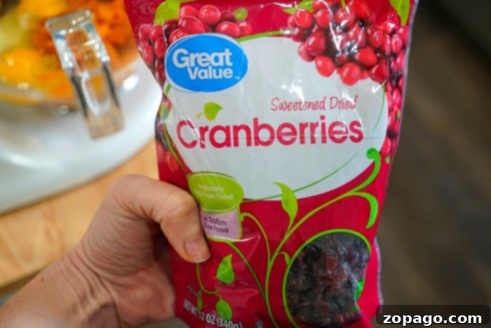 Easter Candy Dream Cheese Ball 4 dried cranberries