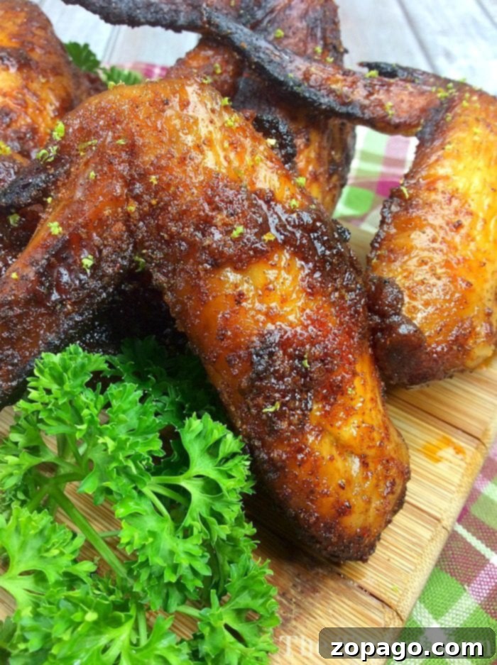 Here's an easy air fryer wings recipe and the best rub for chicken wings ever! If you're looking for a healthy alternative to fried chicken with the same great taste these naked chicken wings in your air fryer are the answer. Simple and flavorful without using any oil to cook them. #airfryer #chicken #wings #chickenwings #rub #best #naked #recipe #simple Air Fryer Wings Recipe