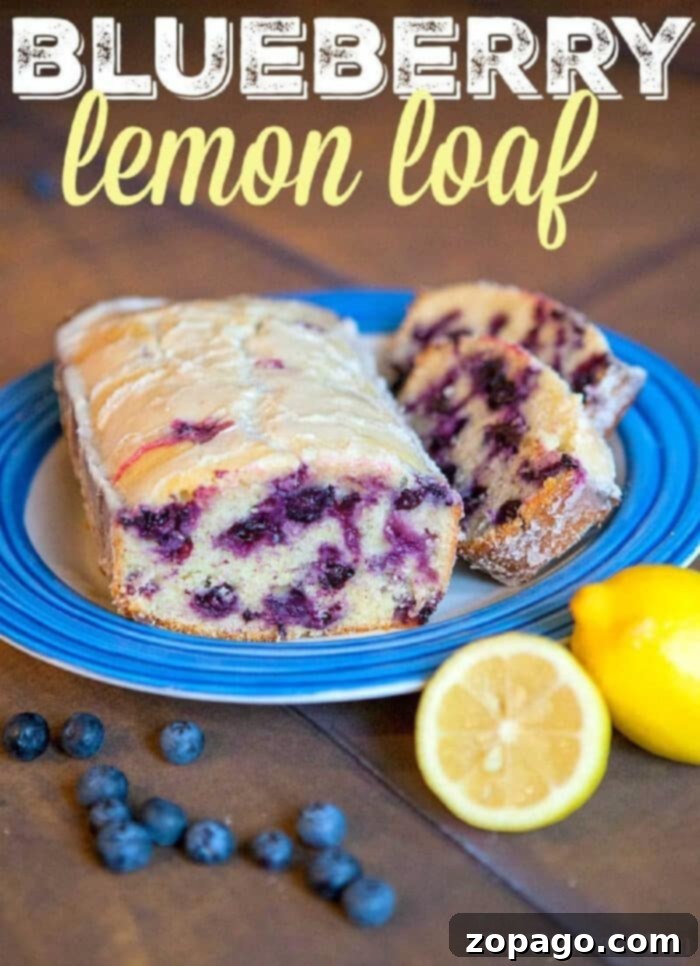 This lemon blueberry loaf is the perfect sweet bread for breakfast or even dessert. Packed with plump fresh blueberries with a hint of lemon it's refreshing and fluffy when it's baked in your oven. #blueberry #lemon #loaf #bread #homemade lemon blueberry bread with fresh blueberries