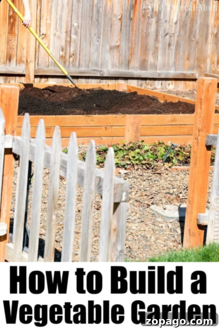 How to make a vegetable garden inexpensively in your own backyard! Growing your own vegetables and fruits is fun and believe me, kids love gardening too. #gardening #vegetables #fruit #vegetablegarden #diy #doityourself #homeimprovement #summer #spring How to Make a Vegetable Garden