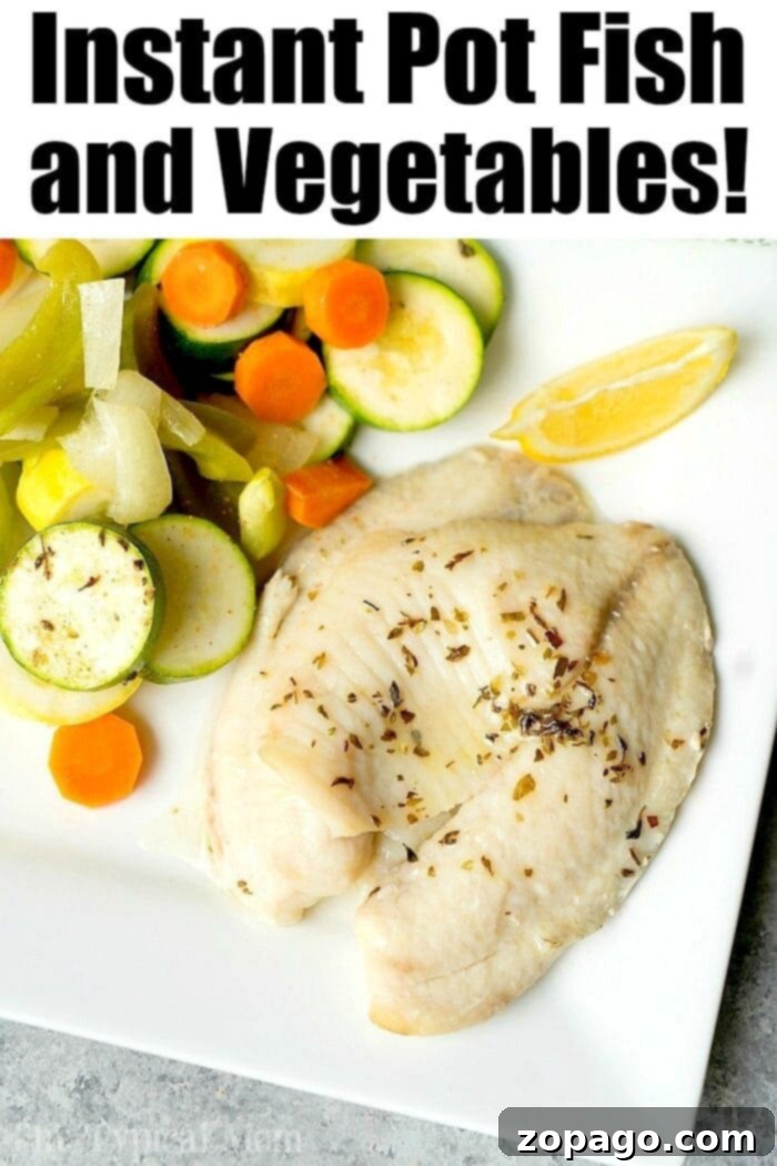 Effortless Instant Pot Fish 3 Instant Pot fish recipe with fresh ingredients