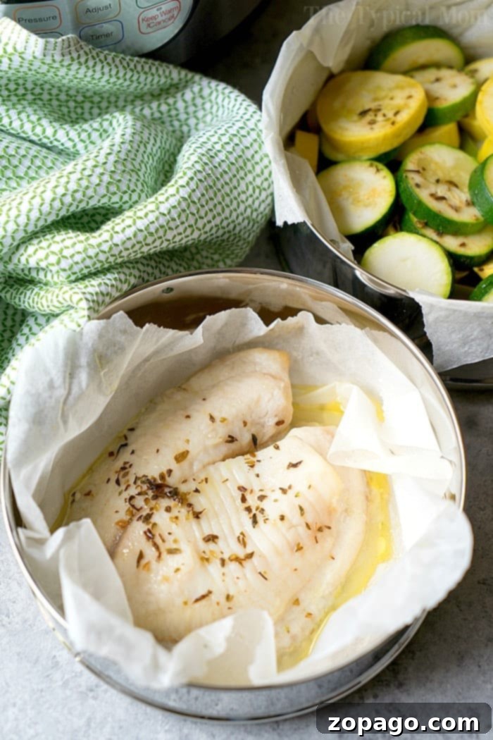 Instant Pot Fish and Veggies: Quick, Healthy & Delicious Instant Pot Fish and Vegetable Dinner Idea