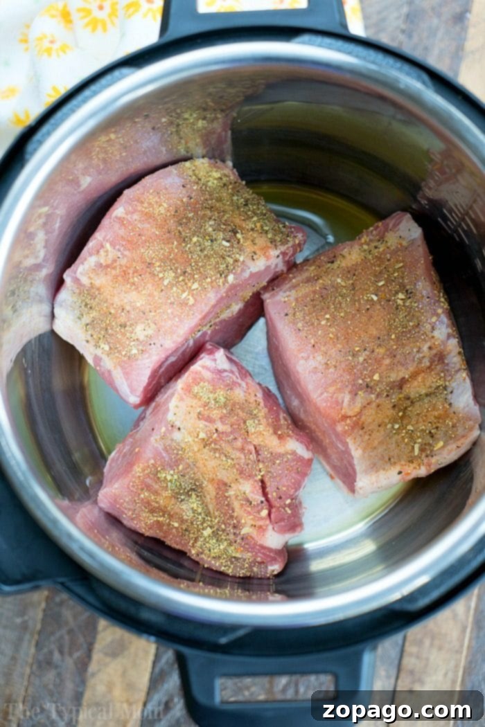 Instant Pot Hawaiian pulled pork is amazing and perfect for any party served as sliders or on top of rice for a tasty family Instant Pot dinner. Pressure Cooker Hawaiian Pulled Pork 2