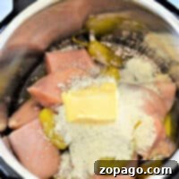 Speedy Pressure Cooker Chicken 6 Raw chicken breasts, butter, pickles, and seasonings come together perfectly in an Instant Pot for a delicious meal. Wondering how long to cook chicken in a pressure cooker? Just a few minutes can deliver tender perfection.