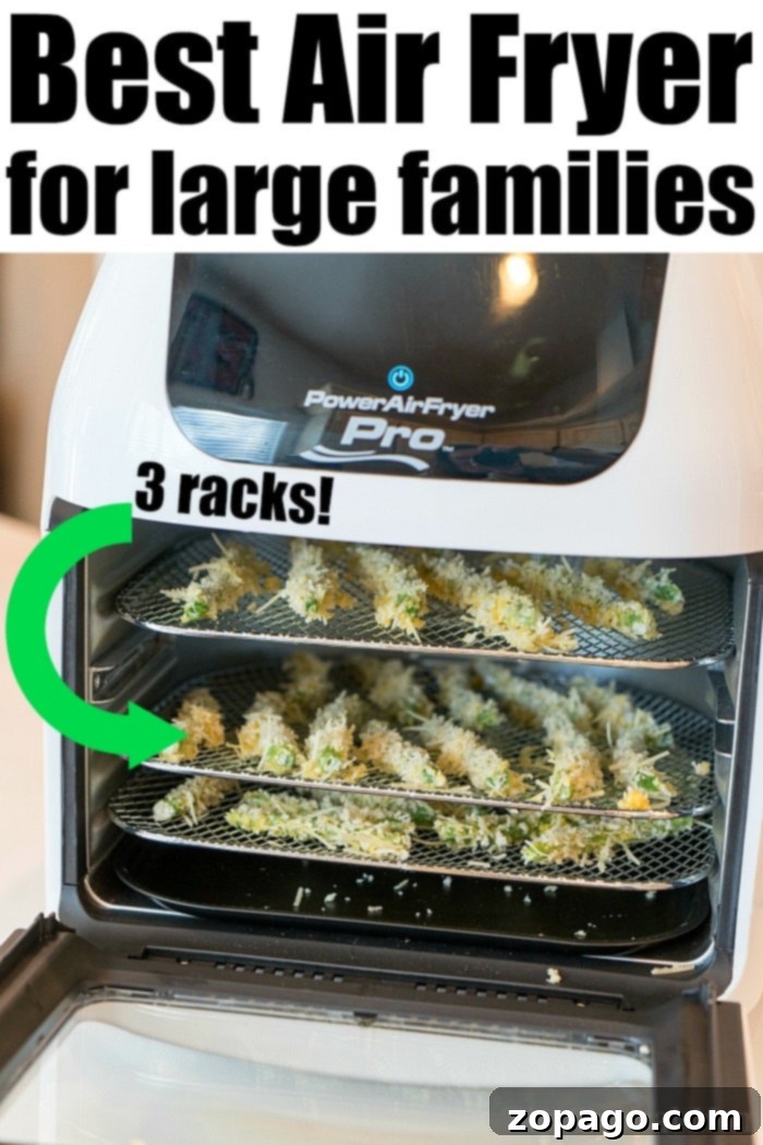 Crispy Air-Fried Fish Ideas 6 Best Large Air Fryer with multiple racks, suitable for cooking for big families