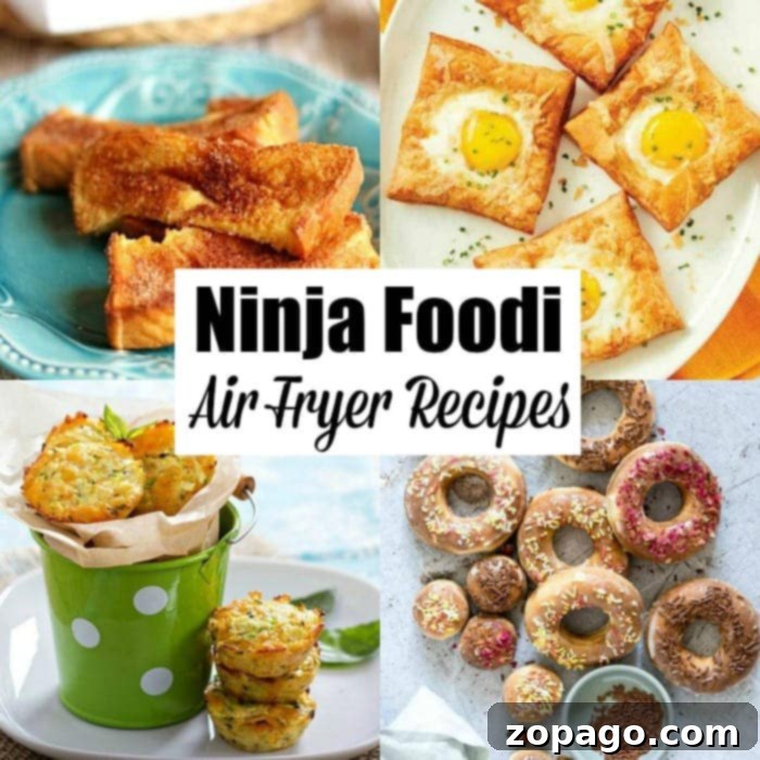 Best Ninja air fryer recipes for breakfast, lunch, dinner and dessert! If you have a Ninja Foodi pressure cooker and air fryer we have you covered! #ninjafoodirecipes #ninjafoodi #airfryerrecipes #airfryer #breakfast #dinner #sidedishes #desserts ninja foodi air fryer recipes