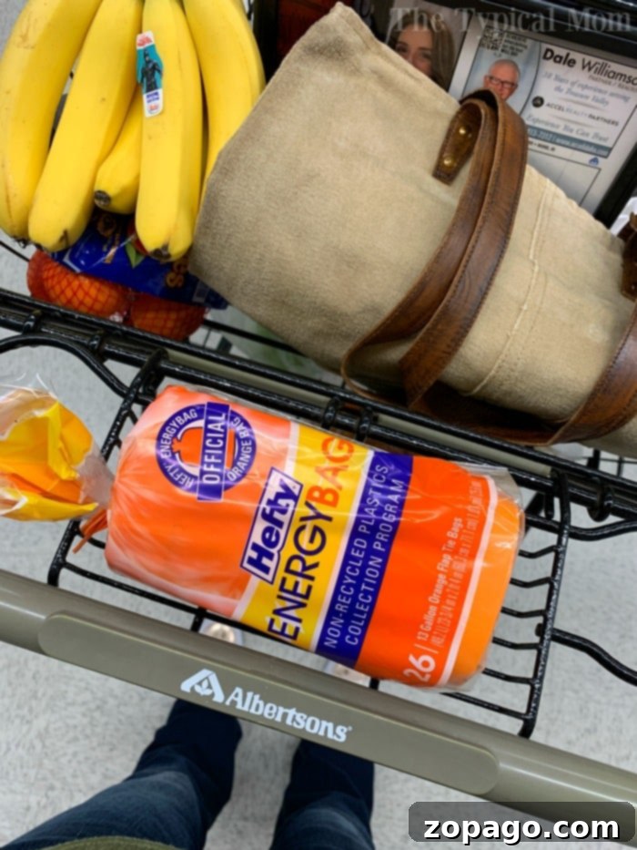 Discover the Hefty EnergyBag Program: Turning Unrecyclable Plastics into Energy in Boise Hefty EnergyBag orange trash bags for recycling