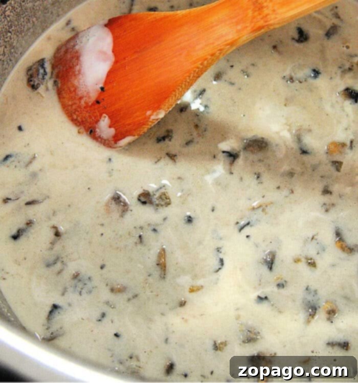 Velvety Homemade Cream of Mushroom Soup 5 instant-pot-cream-of-mushroom