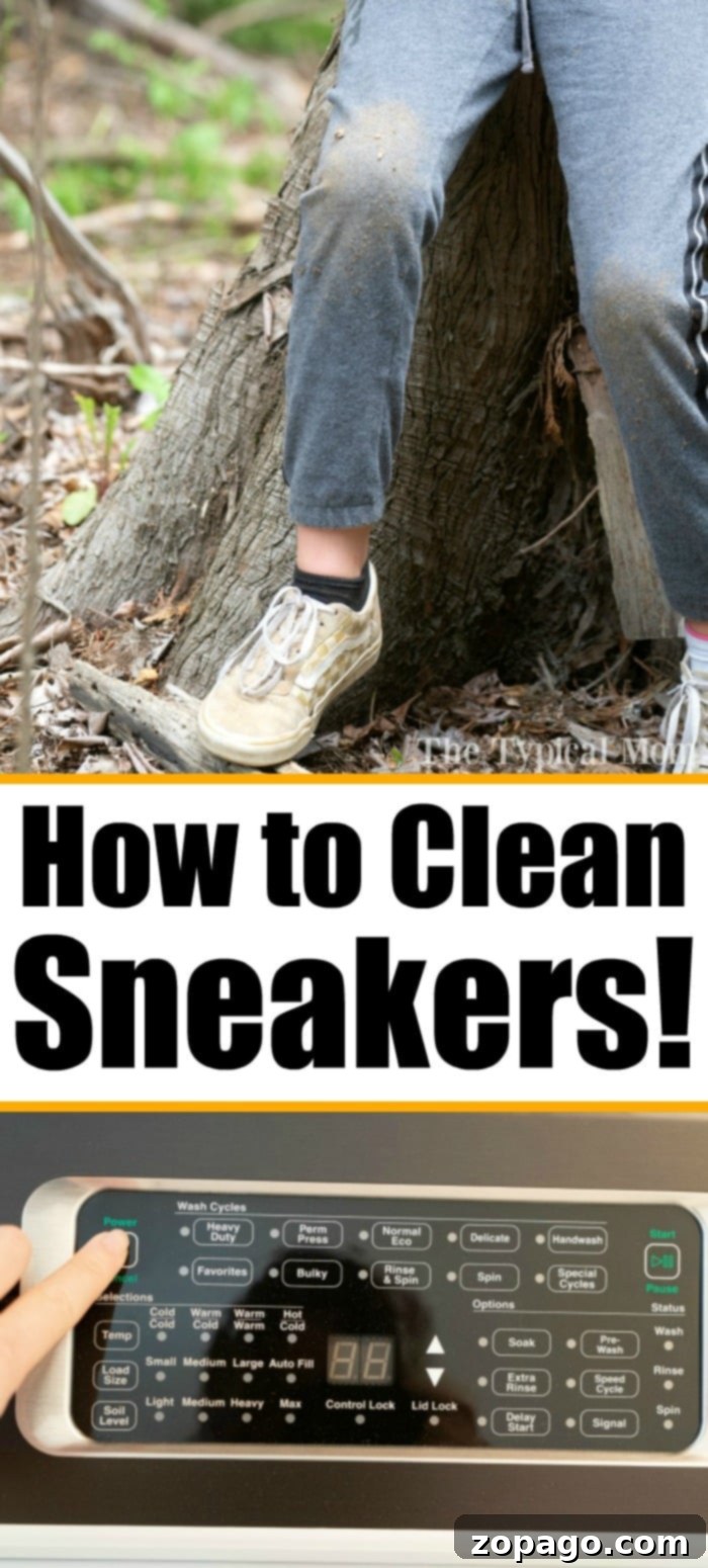How to clean sneakers in the washing machine: practical cleaning tips and hacks. Step-by-step guide on how to clean sneakers in the washing machine.