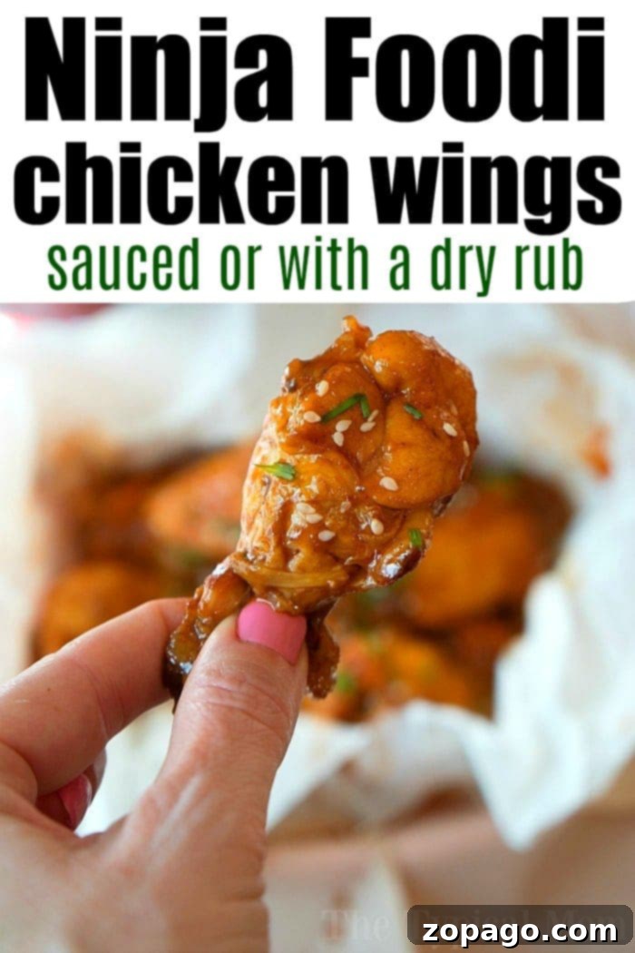 Ninja Foodi chicken wings recipe using frozen wings or fresh! How to get tender meat with crispy skins on the outsides without ever using your oven! ninja foodi frozen chicken wings