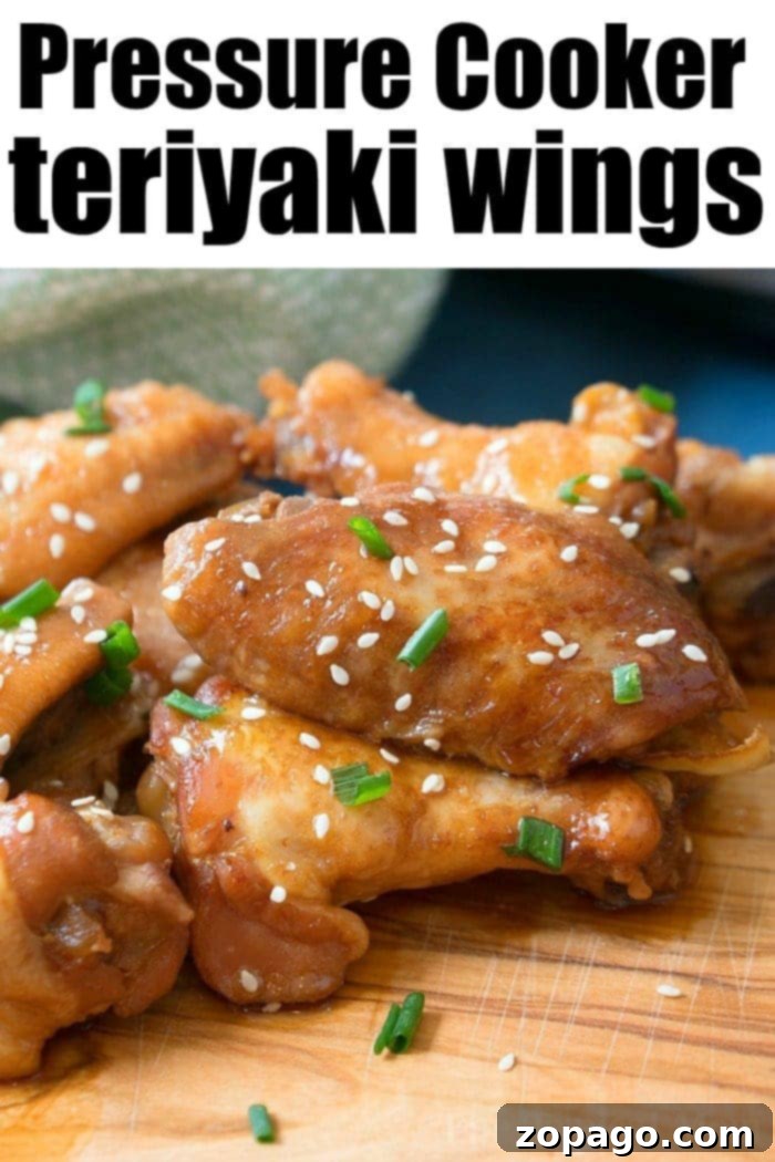 Ninja Foodi teriyaki wings. pressure cooker teriyaki chicken wings