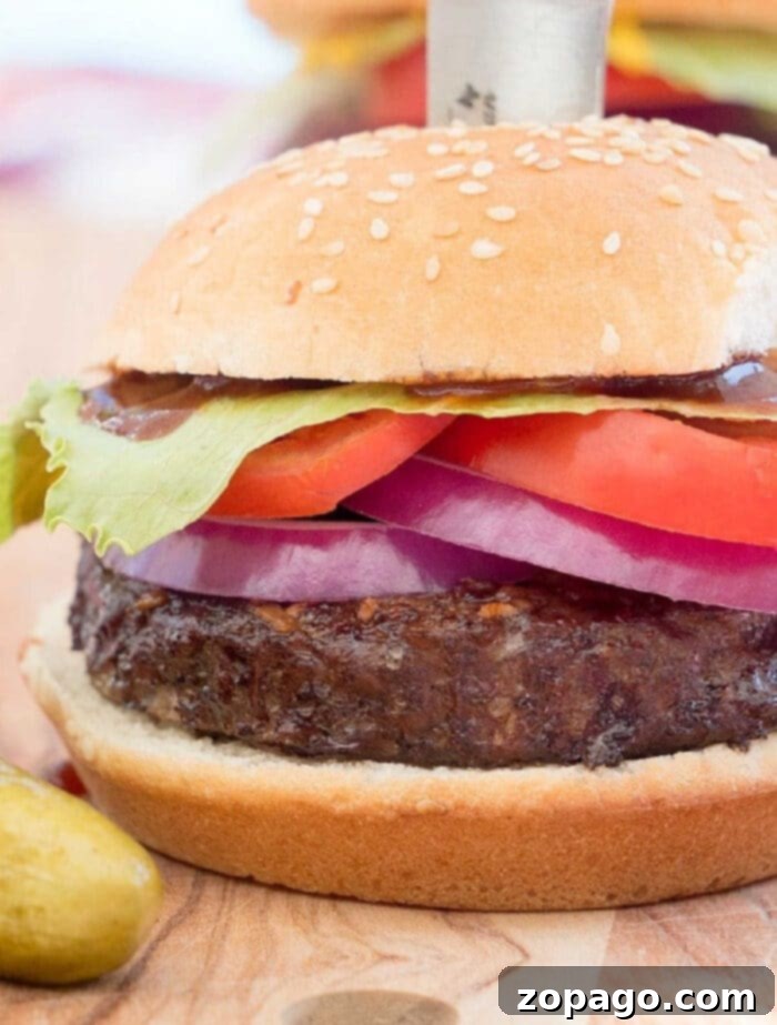Air fryer frozen hamburgers If you forgot to defrost ground beef for dinner, don't fret we've got you covered here. #airfryerrecipes #airfryerhamburgers #frozenhamburgers #airfryer #thetypicalmom How long to cook frozen burger in air fryer for juicy results