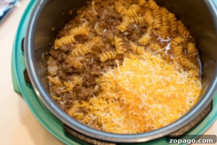 One-Pot Instant Pot Enchilada Casserole 4 instant pot pasta recipe