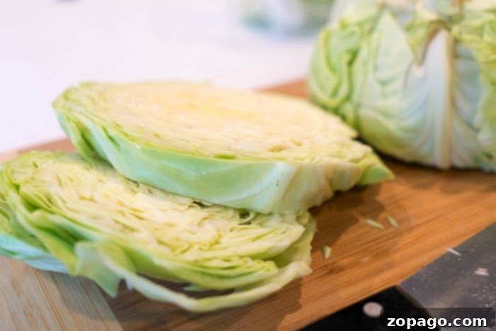 Crispy Air Fryer Cabbage 6 Air fried cabbage steaks seasoned and ready to eat