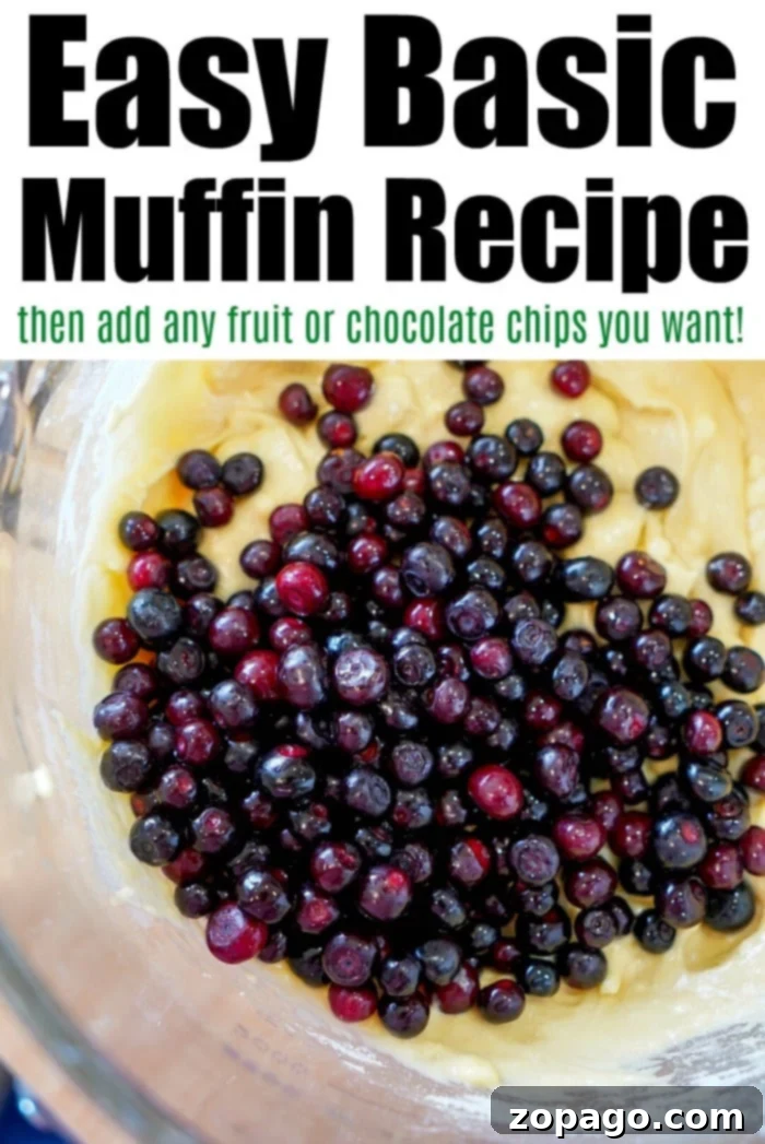 basic muffin recipe