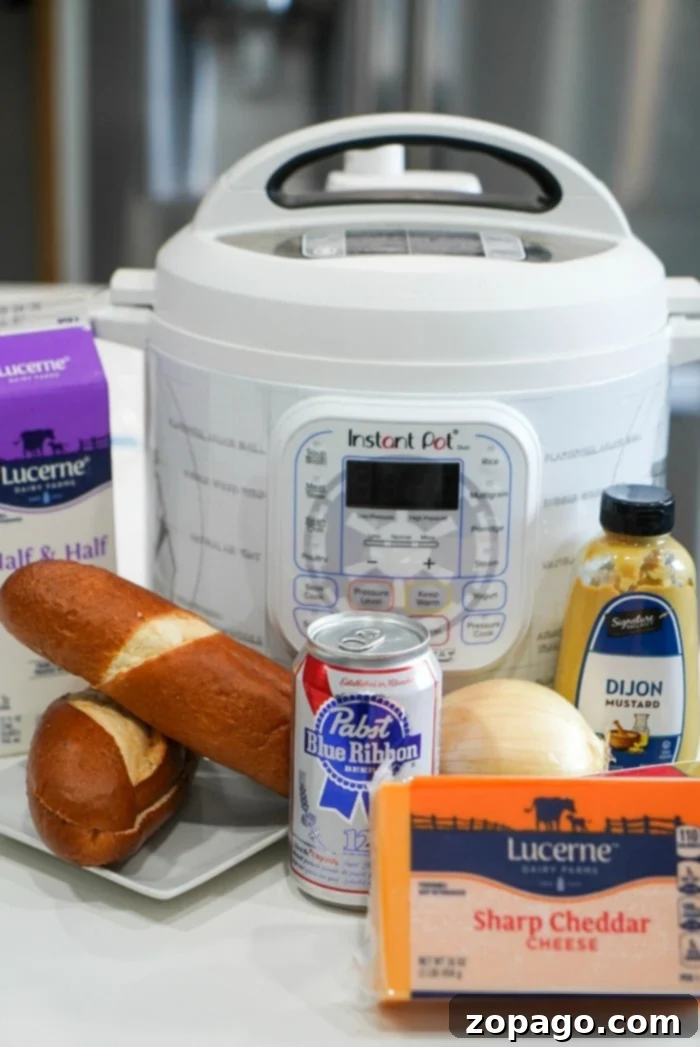 The Ultimate Instant Pot Beer Cheese Soup 3 instant pot cheese soup