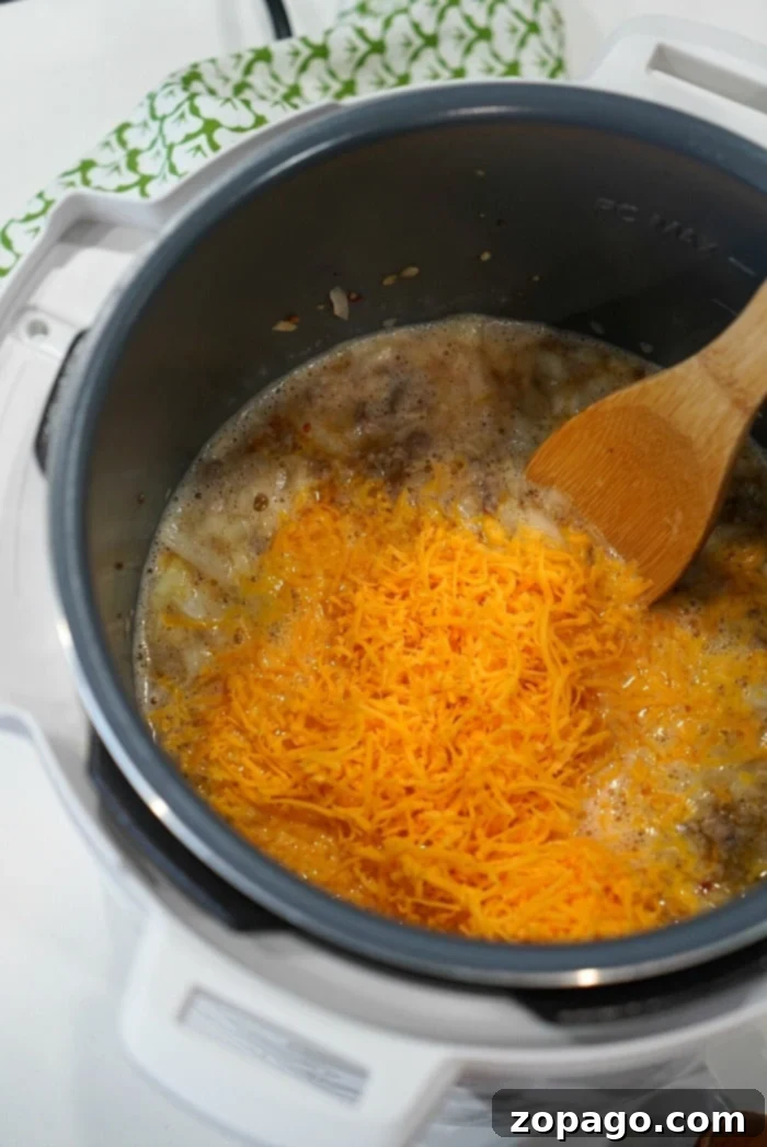 The Ultimate Instant Pot Beer Cheese Soup 6 pressure cooker beer cheese soup