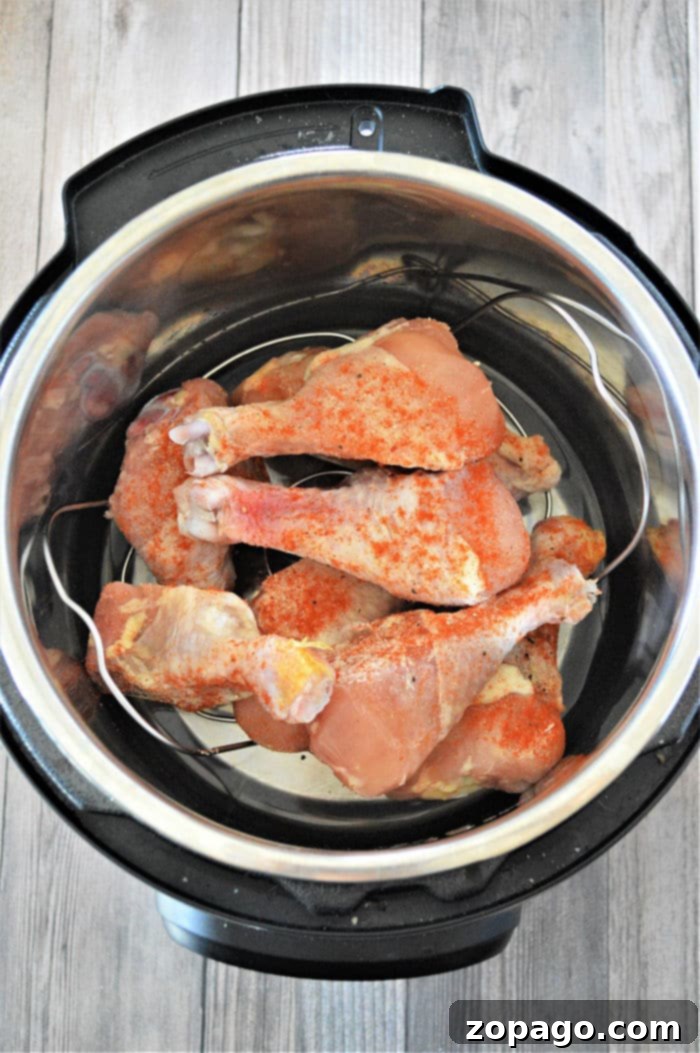 Effortless Instant Pot Frozen Chicken Drumsticks 5 ninja foodi frozen chicken legs
