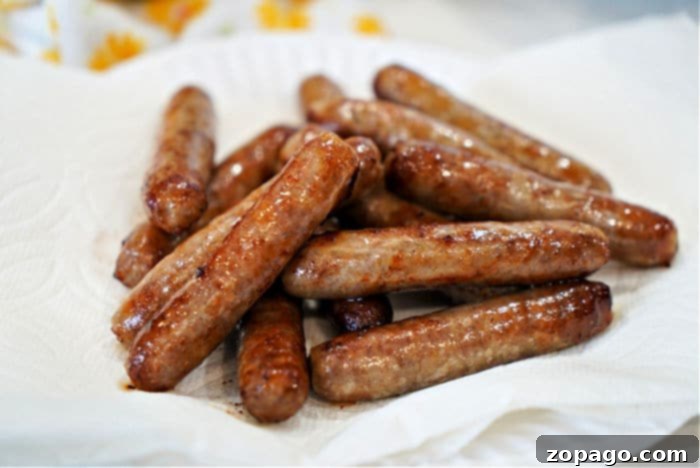 Air Fryer Sausage Links 6 Sausage Links Air Fryer