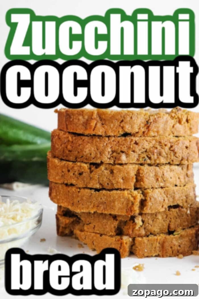 Tropical Zucchini Coconut Loaf 7 Freshly baked Coconut Zucchini Bread cooling on a wire rack, perfectly golden brown