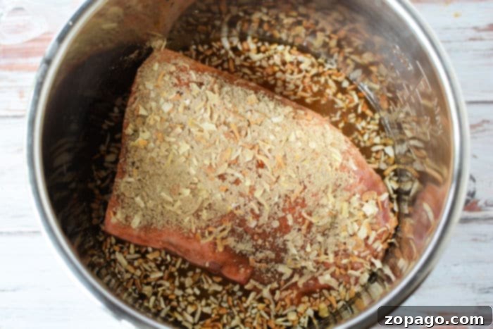 Tender Instant Pot Rump Roast 5 pressure cooker rump roast