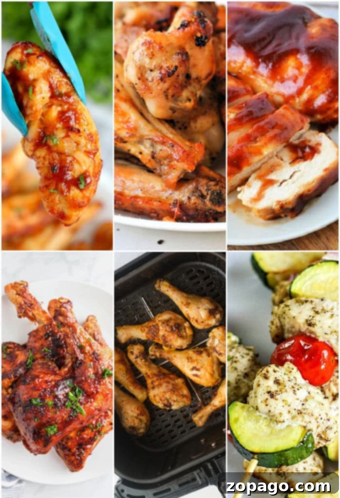 Guilt-Free Air Fryer Chicken 2 air fryer chicken no breading - main image