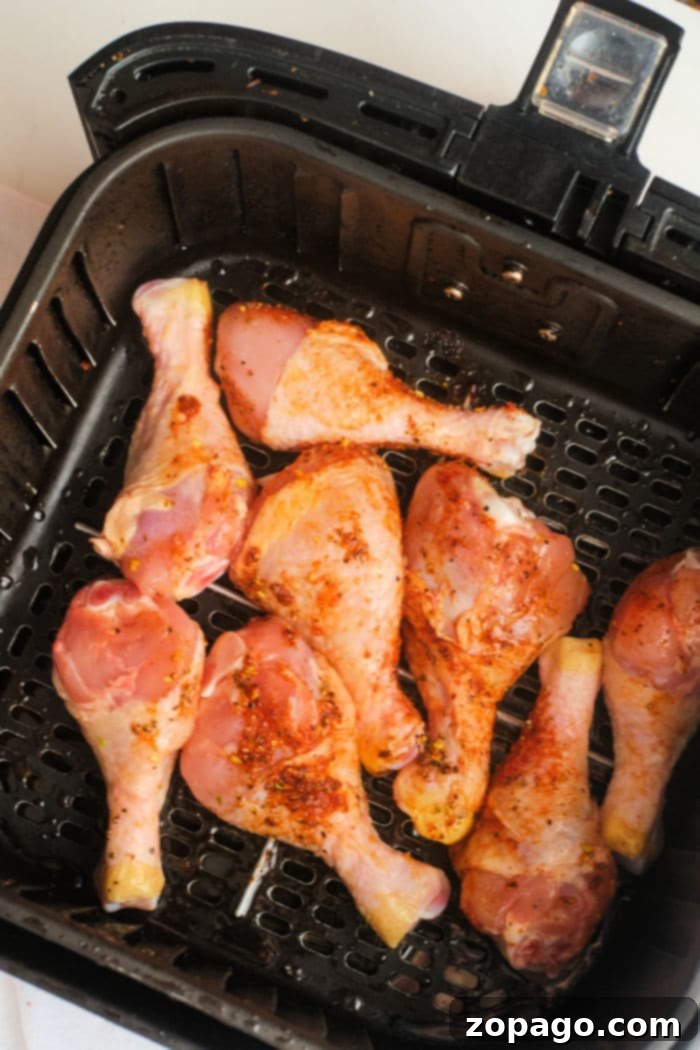 Guilt-Free Air Fryer Chicken 7 air fryer chicken drumsticks