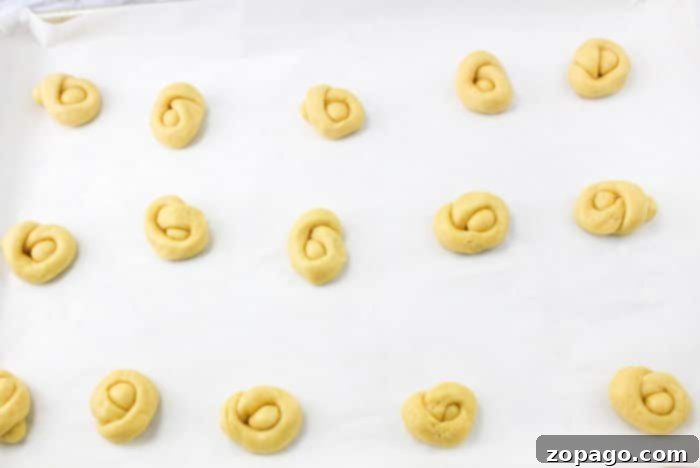 Classic Italian Easter Cookies 6 Assorted Italian Cookies on a platter