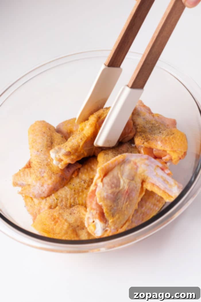 Crispy Ninja Foodi Air Fryer BBQ Chicken Wings 4 cooking chicken wings in air fryer