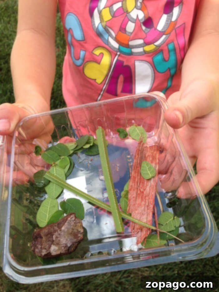 Fun Hikes for Little Explorers 3 Child spraying plants with water from a bottle during a hike, a fun activity for kids.