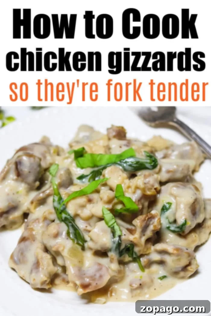Homestyle Chicken Gizzards and Savory Gravy 7 Chicken Gizzards in Gravy - Delicious Meal