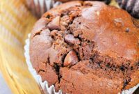 Homemade Giant Costco Chocolate Muffins