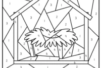 Sacred Nativity Coloring Sheets