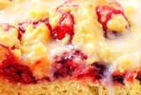 Sweet Cherry Coffee Cake