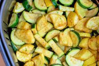 Crispy Air Fryer Squash and Zucchini