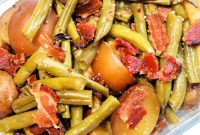Savory Green Beans with Ham
