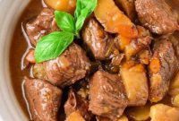 Hearty Beef Stew: No Wine Needed