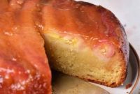 Sticky Caramel Banana Cake