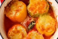 Savory Stuffed Bell Peppers