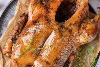 Crispy Roast Duck at Home