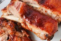 200 Degree Slow Cooked Oven Ribs