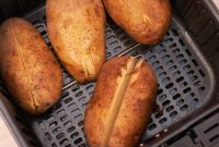 Air Fryer Reheat for Perfect Baked Potatoes
