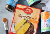 Easy Cake Mix Peach Cobbler