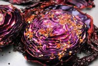 Caramelized Roasted Red Cabbage
